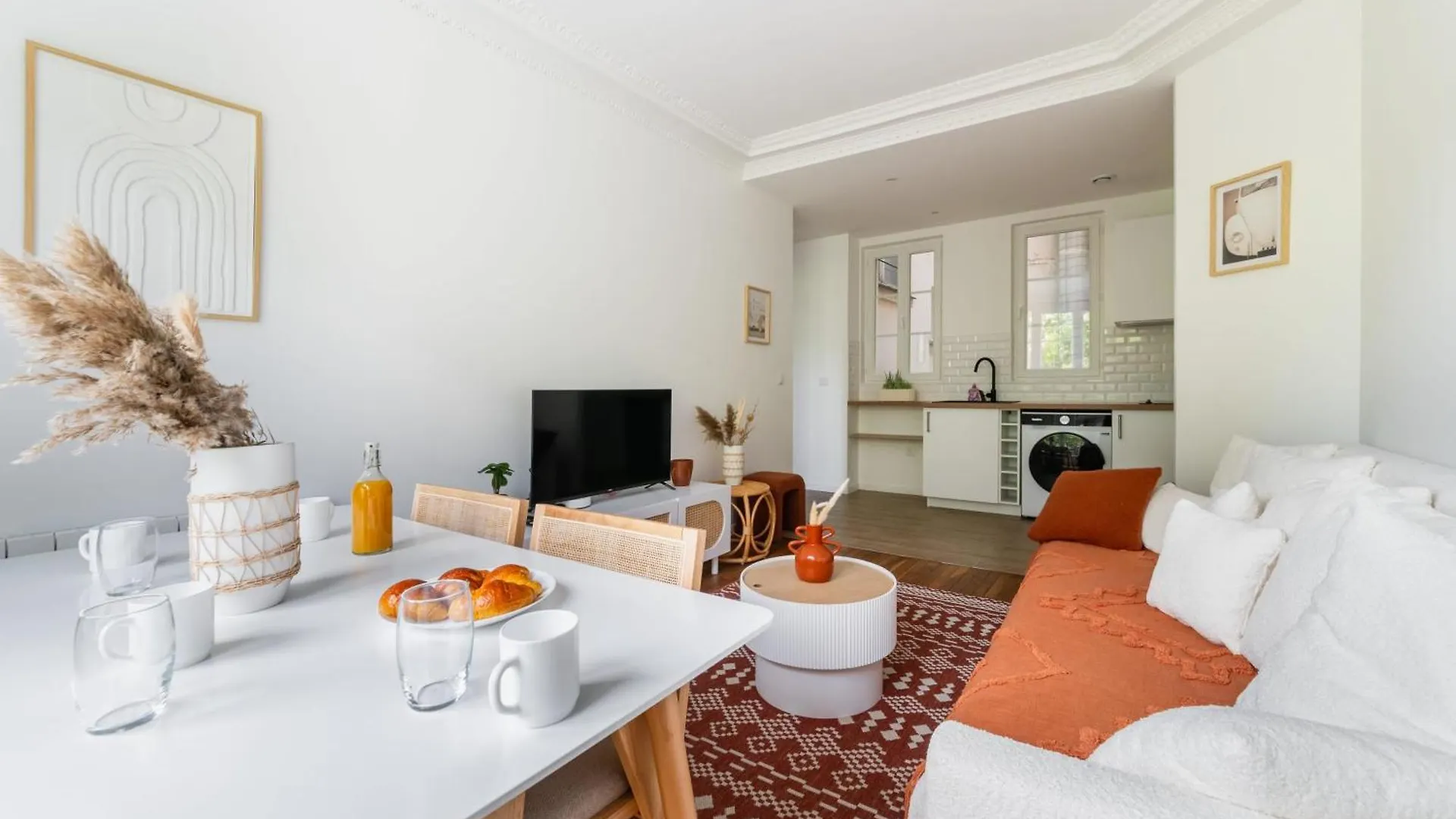 2 Pieces Fonctionnel Metro Jaures - 19 - 4p - Flat-guest *