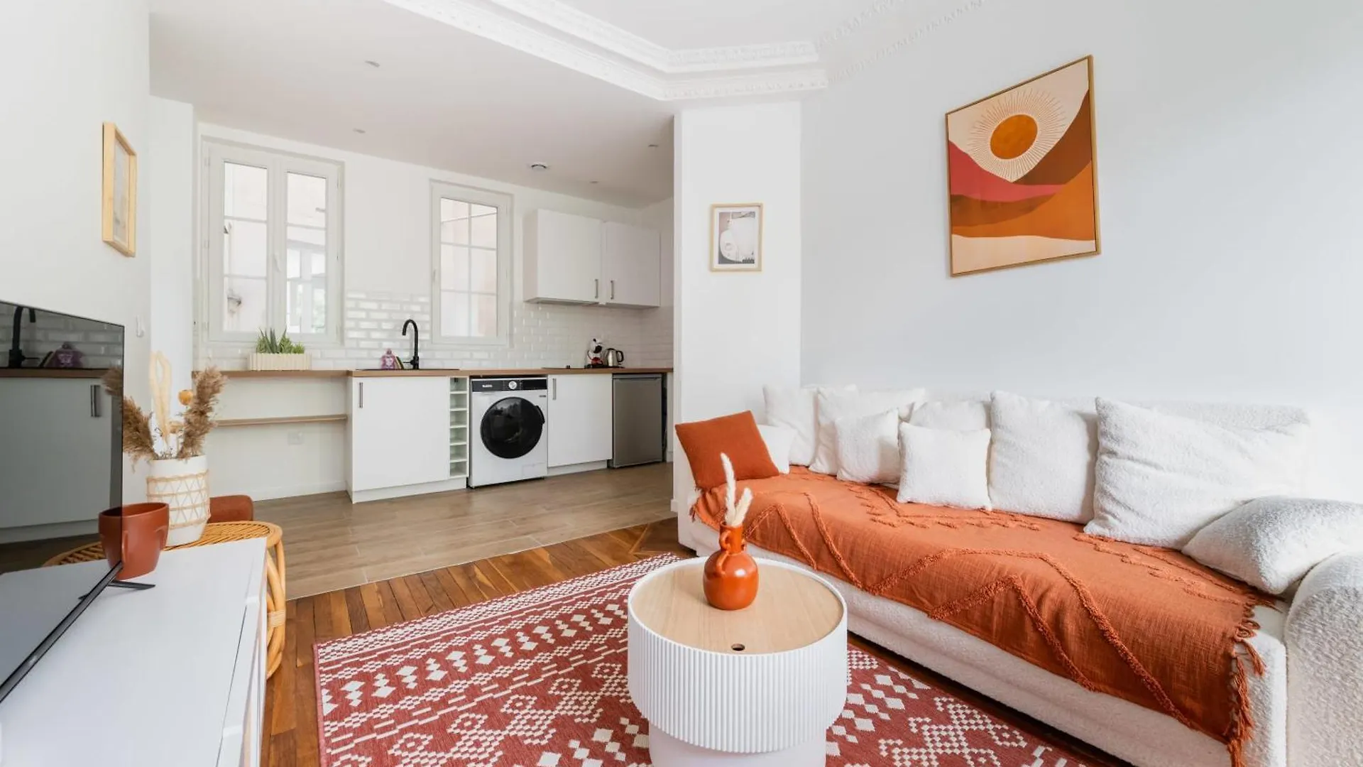 2 Pieces Fonctionnel Metro Jaures - 19 - 4p - Flat-guest Apartment Paris