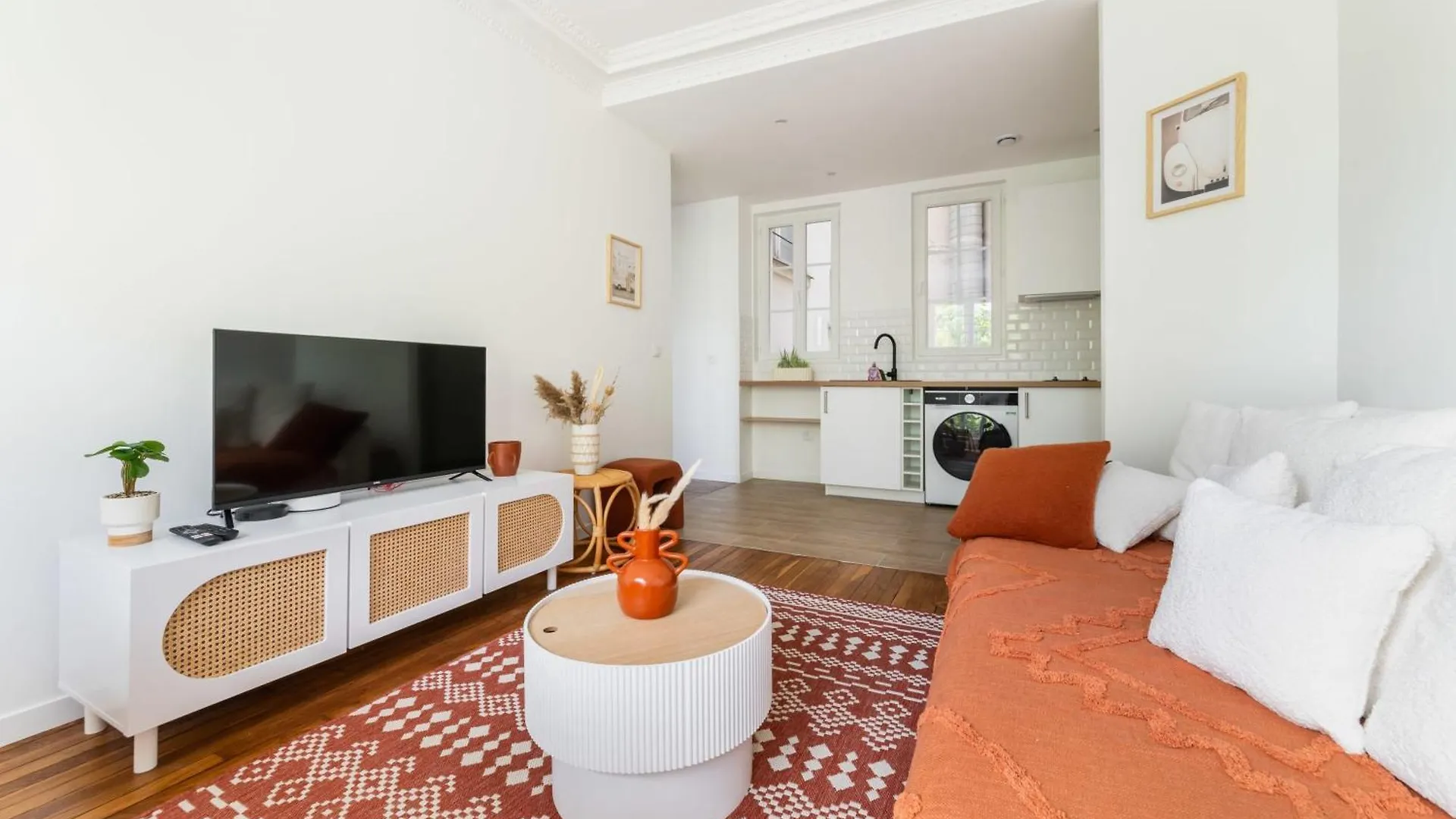 2 Pieces Fonctionnel Metro Jaures - 19 - 4p - Flat-guest Apartment *